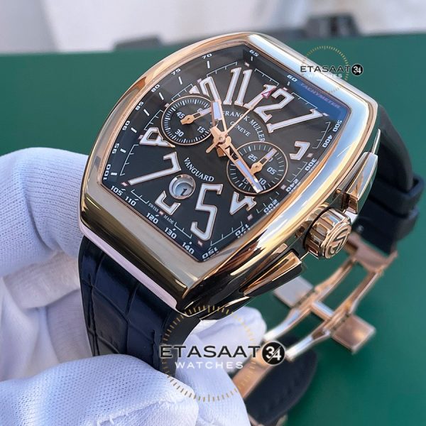 Franck Muller Vanguard Rose Kasa Chronograph Eta Saat